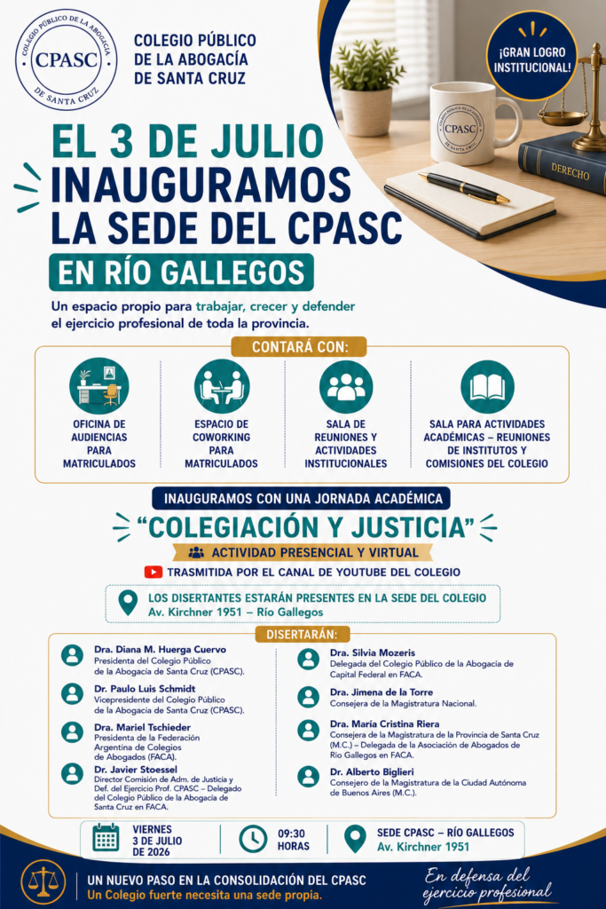 flyer inauguracion sede